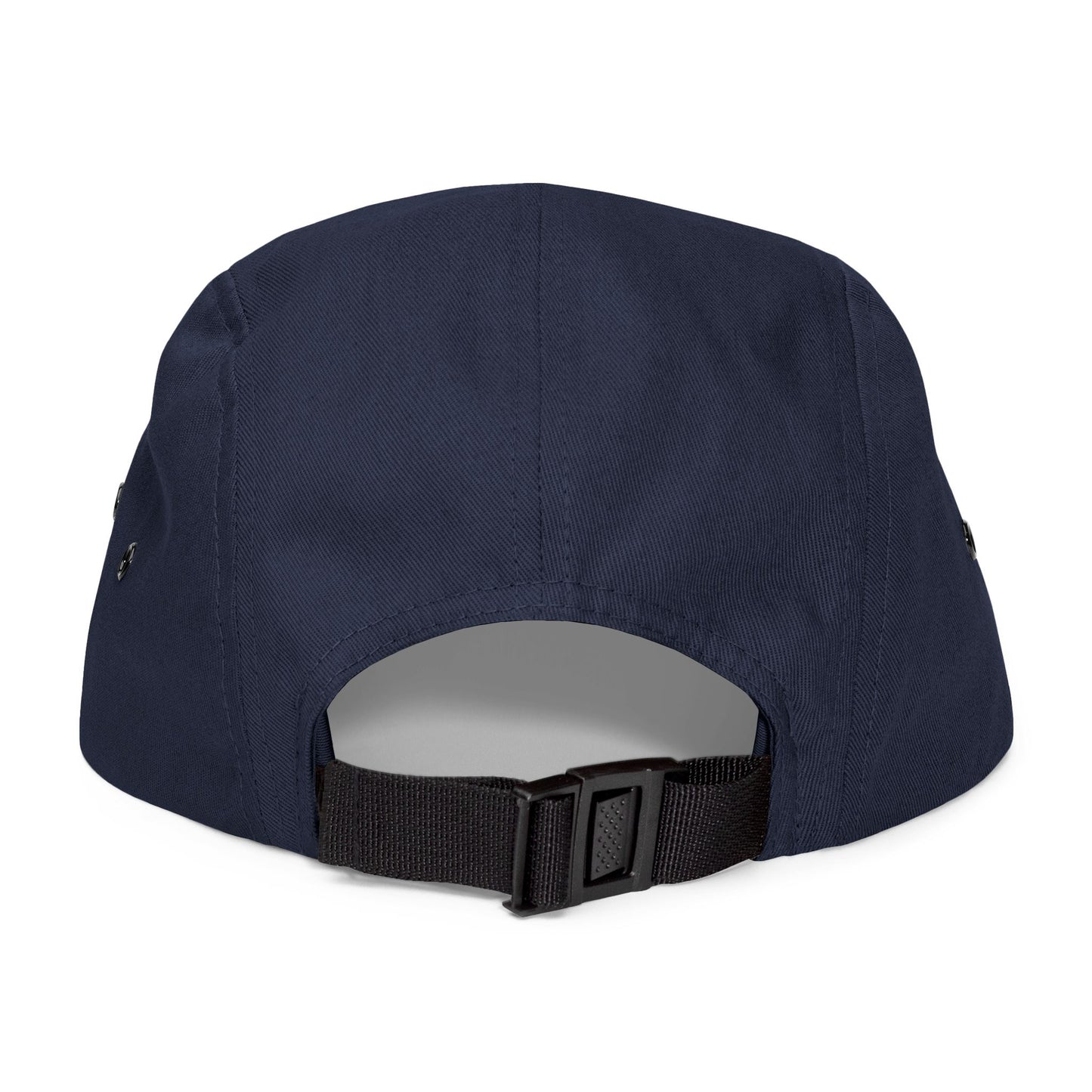 Unisex Black 5-Panel Cap (Longmont)