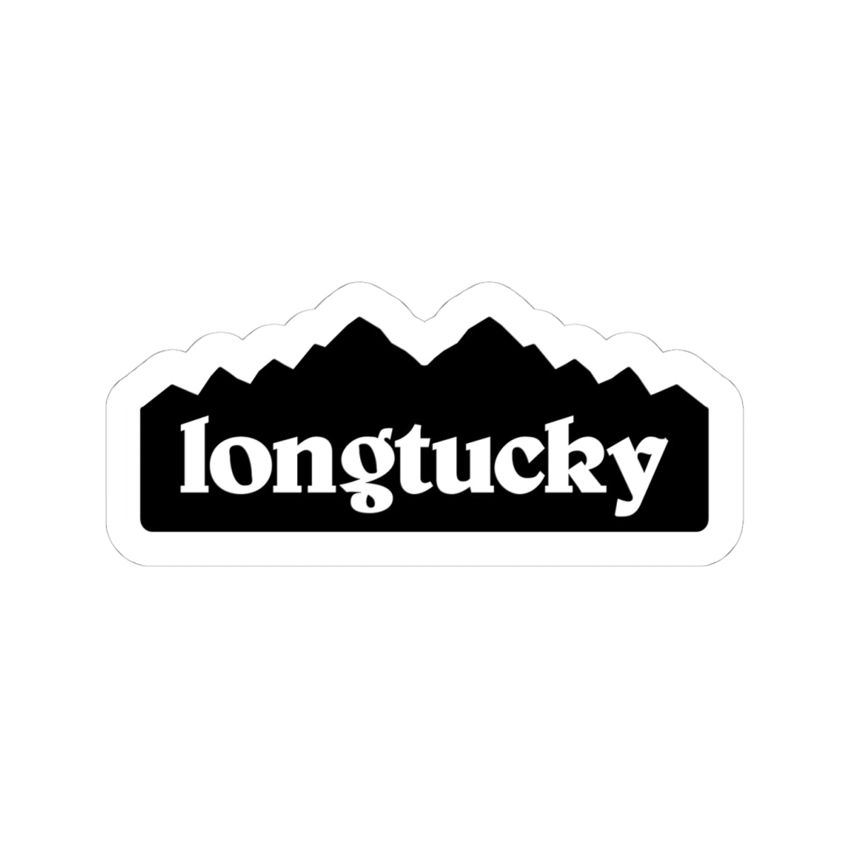 Unisex Mountain Sticker