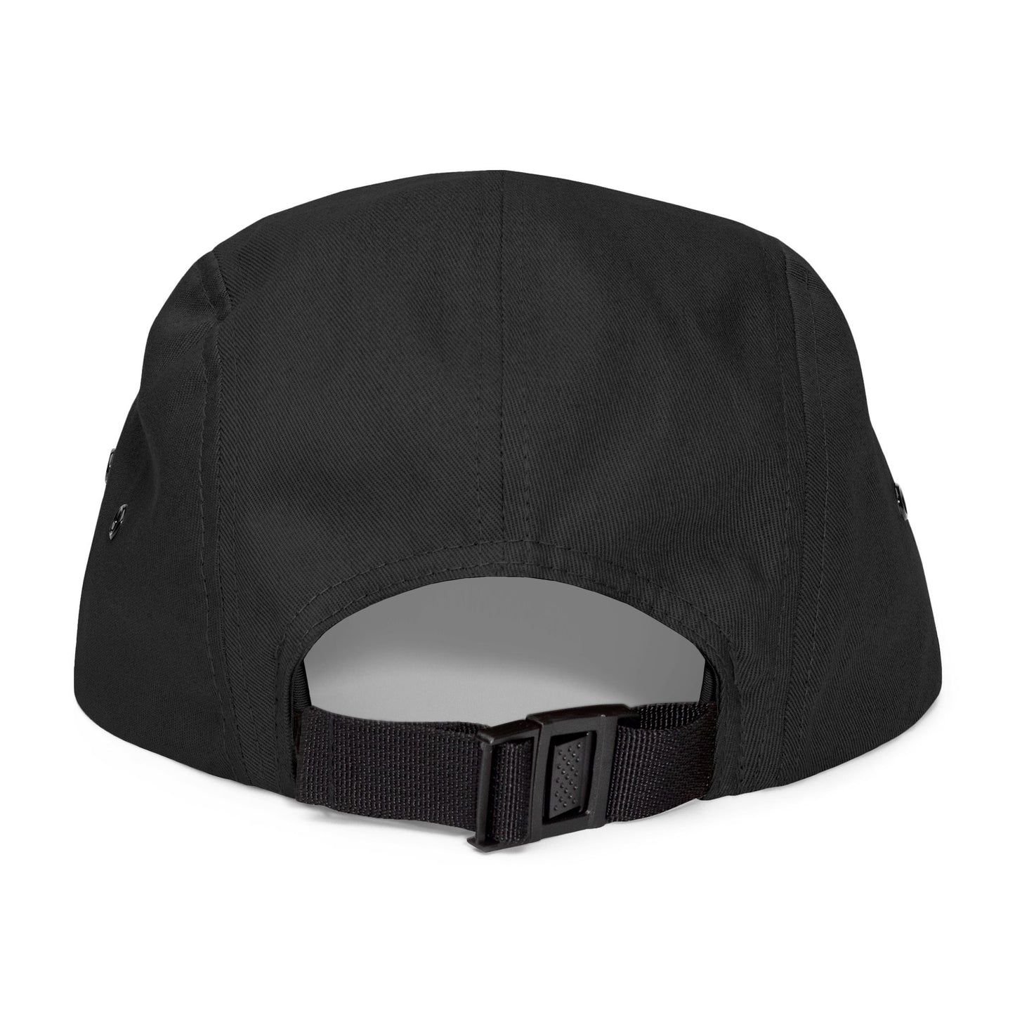 Unisex Black 5-Panel Cap (Longmont)