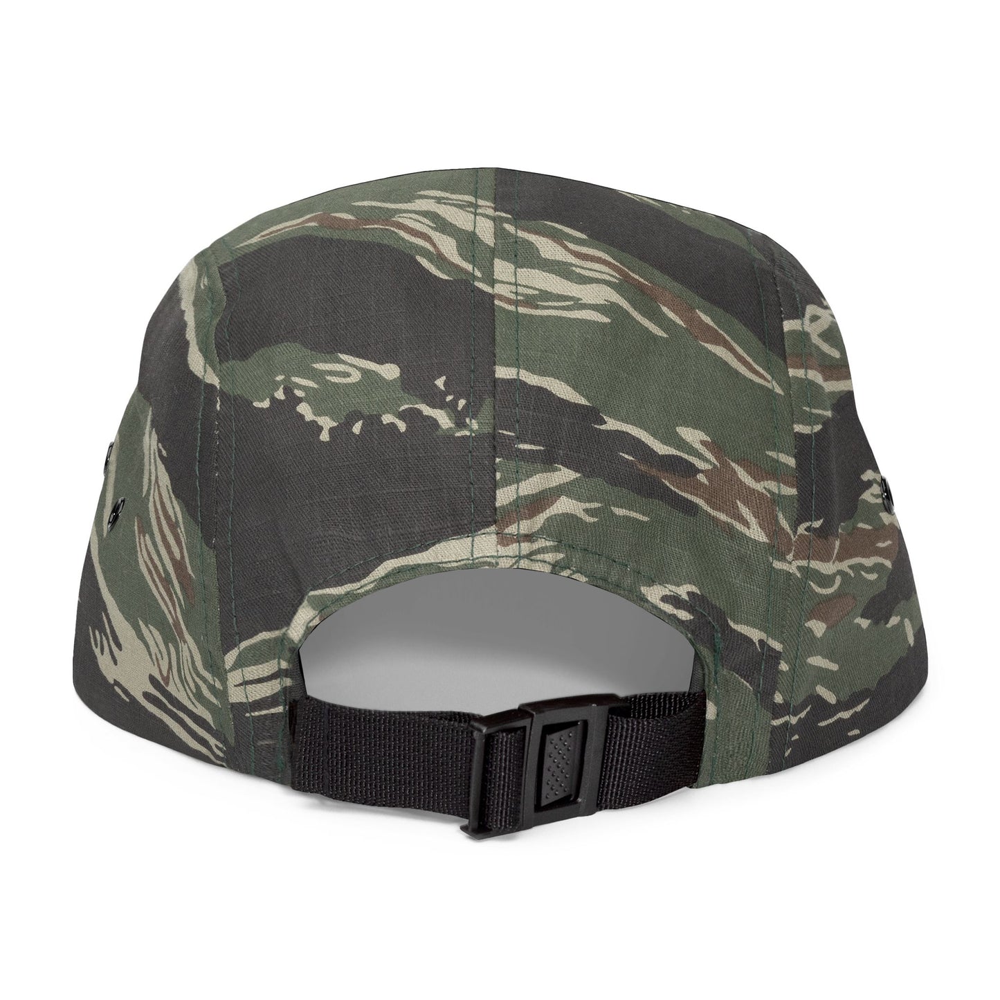 Unisex Black 5-Panel Cap (Longmont)