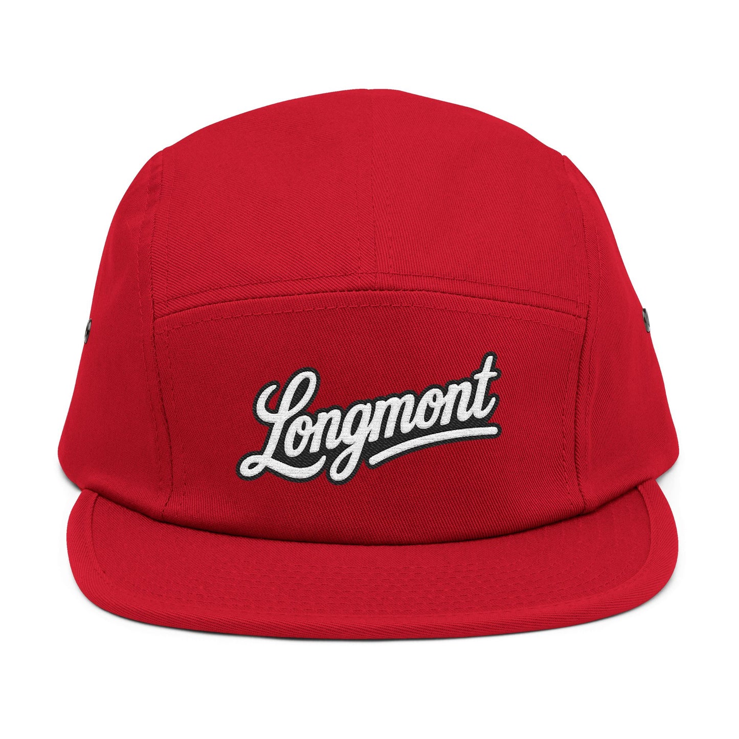 Unisex Black 5-Panel Cap (Longmont)