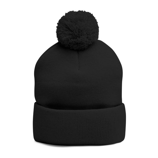 A Unisex Pom-Pom Winter Hat