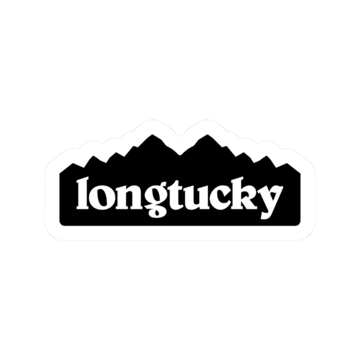 Unisex Mountain Sticker