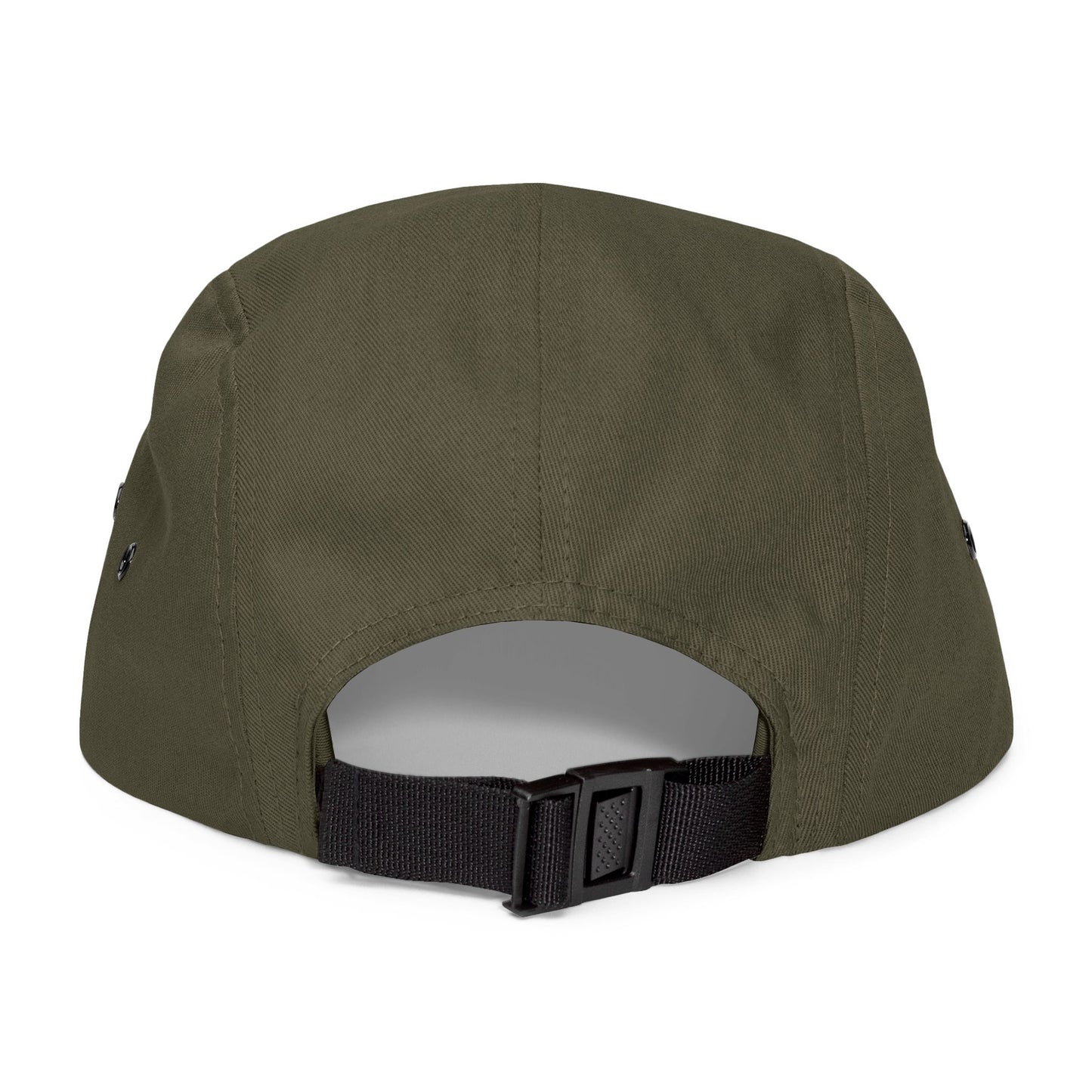 Unisex Black 5-Panel Cap (Longmont)